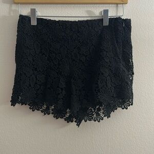 Zara Basic Crochet Shorts